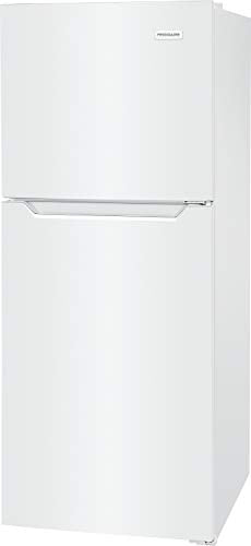 Frigidaire 10.1 Cu. Ft. Compact ADA Top Freezer Refrigerator in White with Electronic Control Panel, Reversible Door Swing, ENERGY STAR
