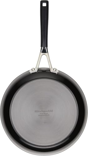 KitchenAid Hard Anodized Nonstick Cookware/Pots and Pans Set, 10 Piece - Matte Black