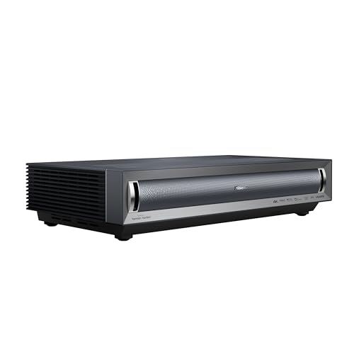 Hisense PX3-PRO Ultra Short Throw Triple Laser Projector, 4K UHD, 80” – 150”, 3,000 Lumens, 3000:1 Contrast, Dolby Vision & Atmos, IMAX Enhanced, 240 High Refresh Rate, Google TV, Designed for Xbox