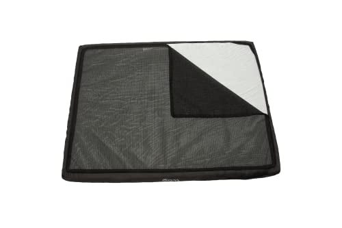 Wag Premium Pet Dog Bed | Multi Layer Construction with Cooling Energy Gel and Copper Infusion | Machine Washable Cover and Water Resistant Liner | Medium, Ocean Blue,Navy