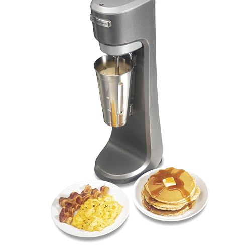 Hamilton Beach Commercial HMD200R Single-Spindle Drink Mixer, 3 Speed Universal Motor, Hands-Free Operation, NSF Certified