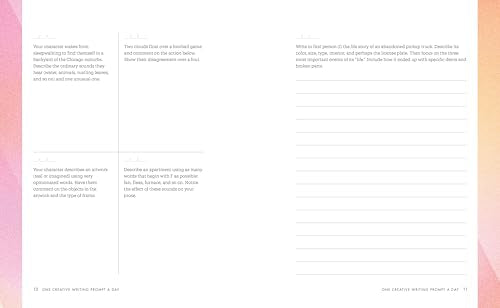 One Creative Writing Prompt A Day: A Journal to Build Your Craft and Unlock Your Inner Storyteller