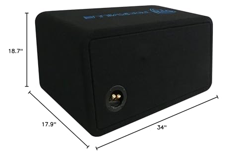 Rockville DV8K52 Dual 8" K5 1600W Car Subwoofers, 2 Ohm Final Load, Vented Enclosure, Non-Pressed Paper Cone, Durable Build, for Car Audio Systems