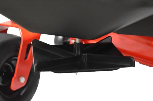 Agri-Fab 45-0627 Zero Turn Mower Electric Spreader, 125 lb Hopper Capacity, Grass, Seed, and Fertilizer Spreader, Spread Width up to 12 ft, Black
