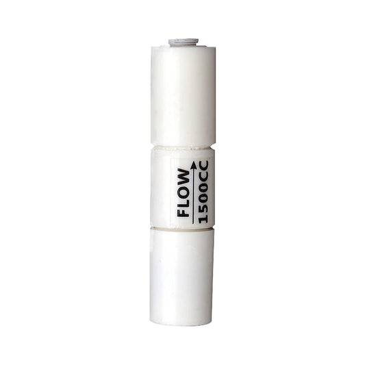 PureSec RO Flow Restrictor 1/4 OD RO Tubing Use 1500CC for 50Gallon Reverse Osmosis System (1500CC)