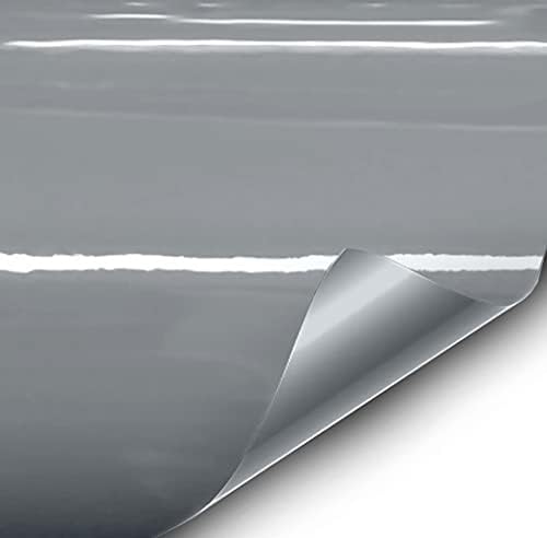 VVIVID+ Gloss Elephant Grey Nardo Gray Vinyl Car Wrap Film (100ft x 5ft)