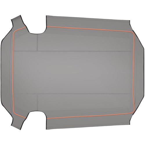 596542901 Riding Lawn Mowers Sun Shade - Heavy Duty Riding Mower Sun Canopy Perfectly Fits for Husqvarna Zero Turn Lawn Mowers with ROPS Bars Z448, Z454, Z460, Z454XS, Z460XS and More