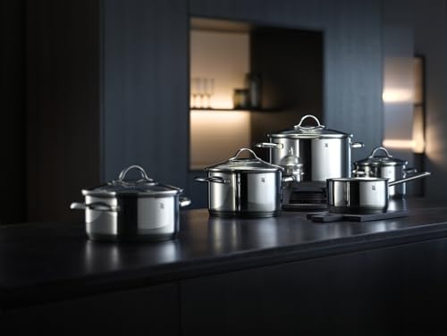 WMF Provence Plus Cromargan Pot Set, Silver, 5-Piece