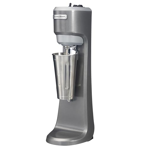 Hamilton Beach Commercial HMD200R Single-Spindle Drink Mixer, 3 Speed Universal Motor, Hands-Free Operation, NSF Certified