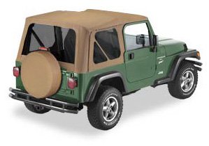 Bestop® 51180-37 Spice Replace-a-Top Soft Top Tinted Windows-No door skins included-No frame hardware included- 1997-2002 Jeep Wrangler