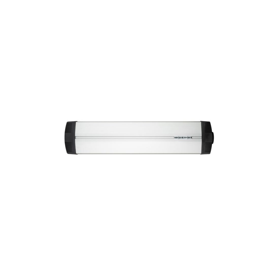 Econat 1500W Infrared Heater, Wall or Ceiling Mount, Indoor/Outdoor Electric Patio Heater, Adjustable Thermostat, Silver