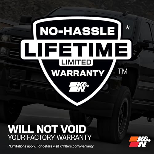 K&N Cold Air Intake System: High-Flow Air Filter, Increase Performance & Towing: Compatible with 2012-2021 Toyota, Sequoia, Tundra, 77-9036KP
