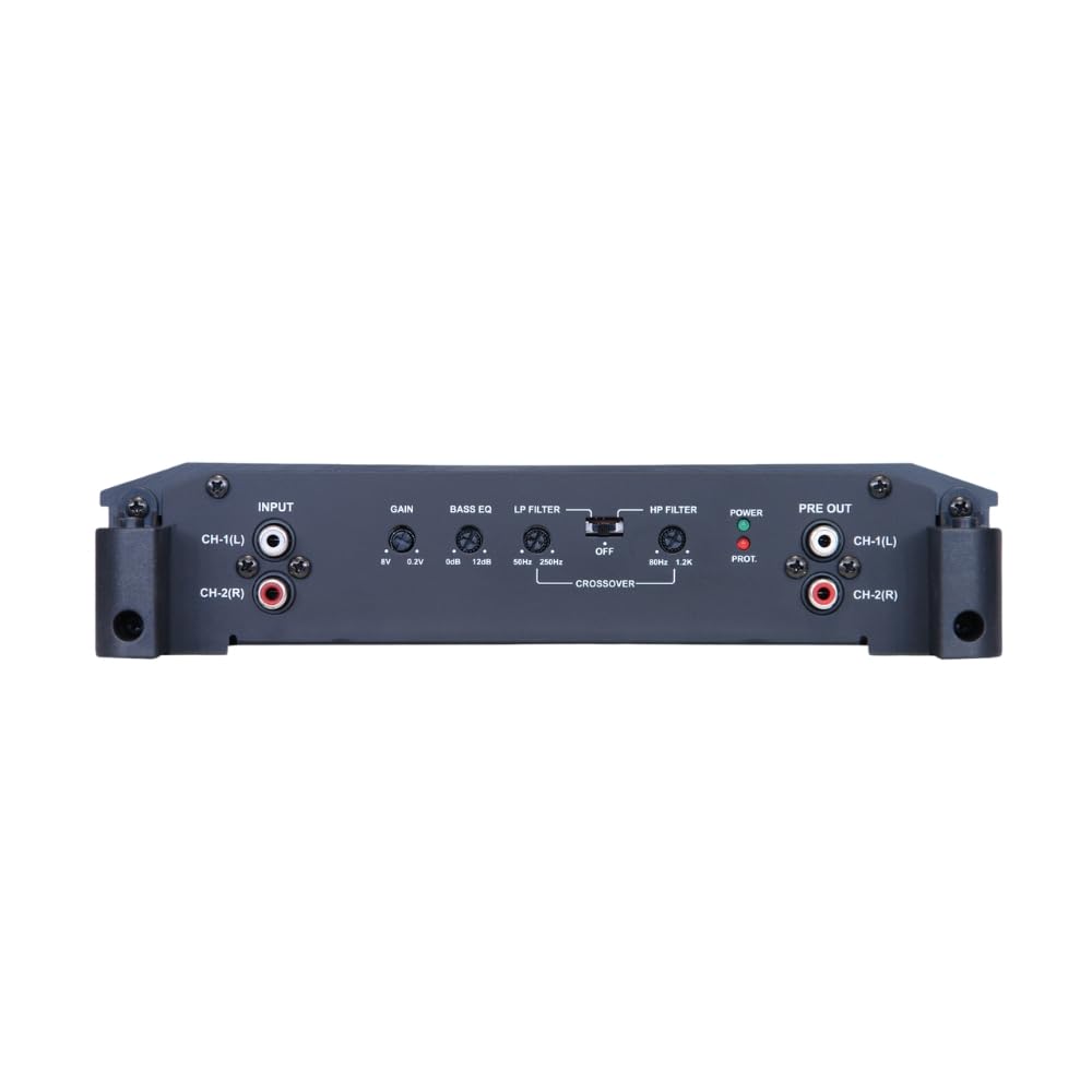Alpine BBX-T600 Car Amplifier 600W Max 2 Channel Class A/B
