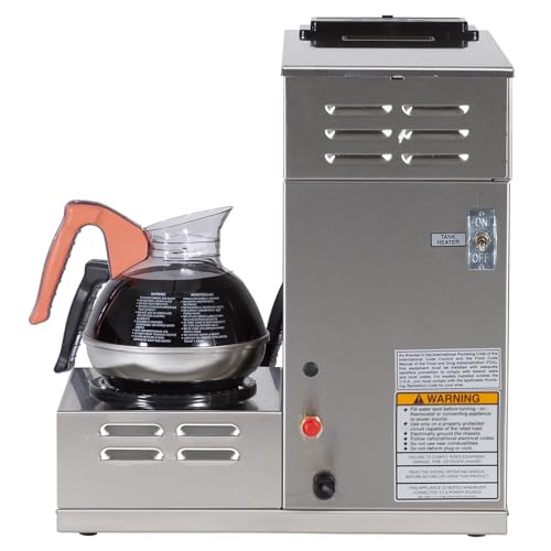 Bunn 12950.0212 CWTF15-3 Automatic Commercial Coffee Brewer with 3 Lower Warmers (120V)