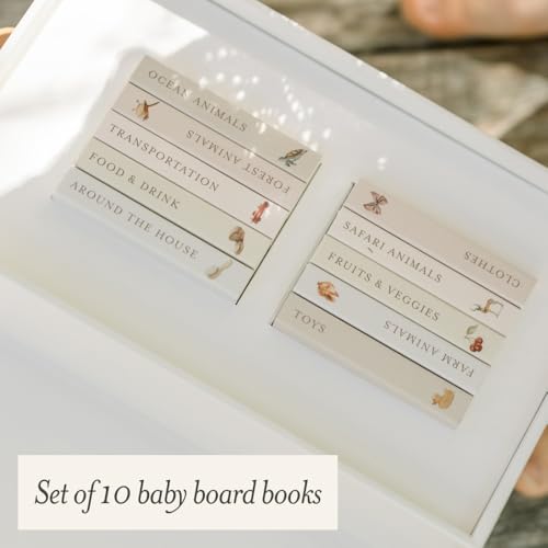 Our Very Little Library Board Book Set: A Foundational Language Vocabulary Board Book Set for Babies (Tabitha Paige Children's Book Series)