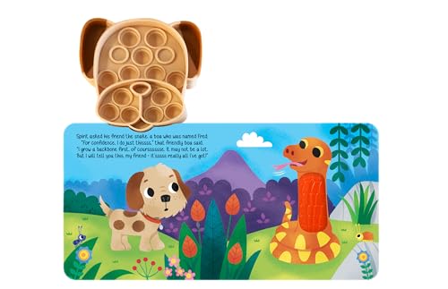 Fidgimals Little Puppy Animal Baby Book | Educational Children's Books, Sensory Board Book with Pop It Fidget Toys, Perfect Sensory Toys for Toddlers ... Books with Sensory Fidget Popper Animals)