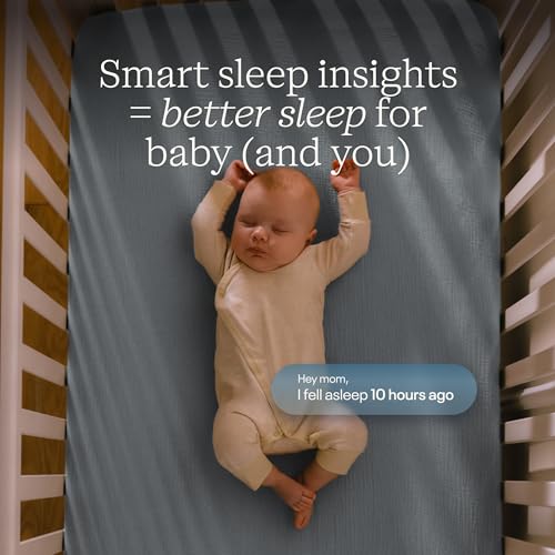 Nanit Essentials Smart Baby Monitor with Floor Stand – 1080p HD Wi-Fi Camera, Sleep Tracking, Two-Way Audio, Night Vision, Motion & Cry Notifications, White