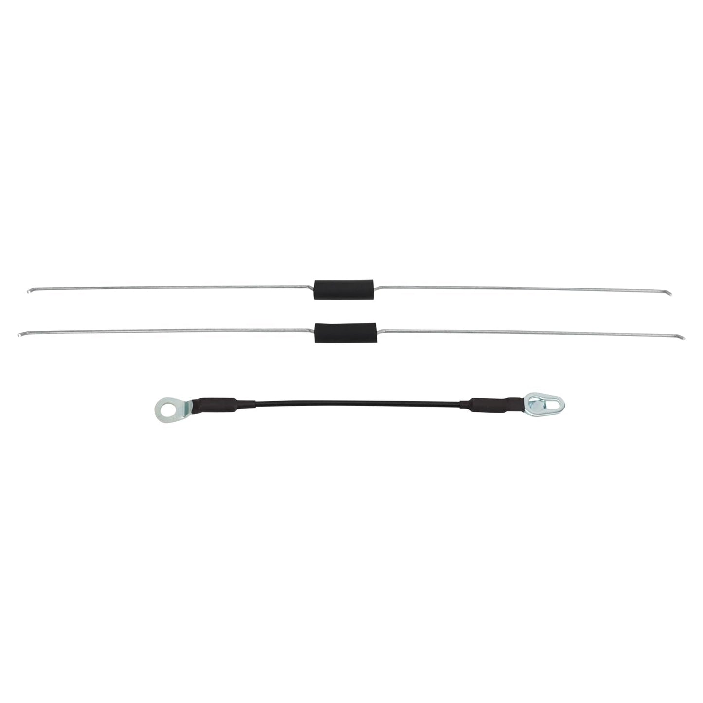 TRQ Tailgate Kit Includes Handles Cables Bezels For 19-07 Silverado 1500 07 Sierra 1500