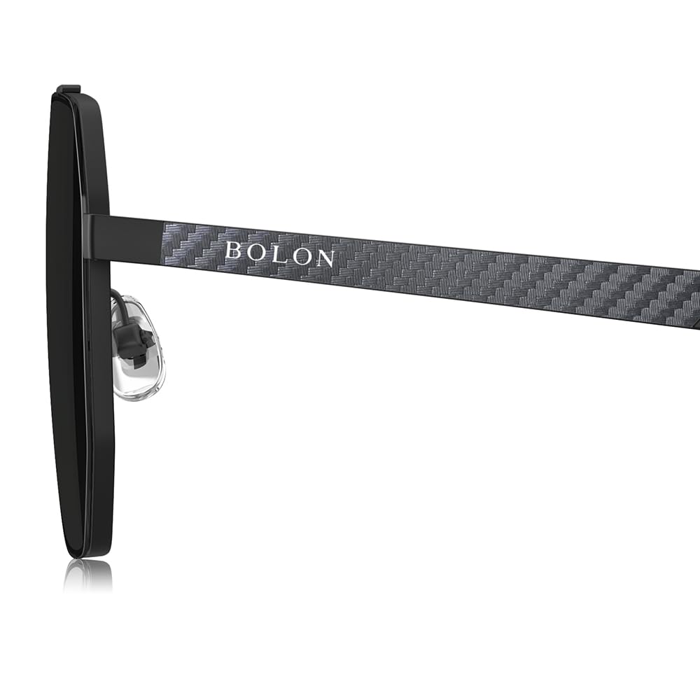BOLON Men Women Classic Aviator Polarized Sunglasses BL7199 Ashfield 60mm, Exclusive Eyewear Brand of EssilorLuxottica