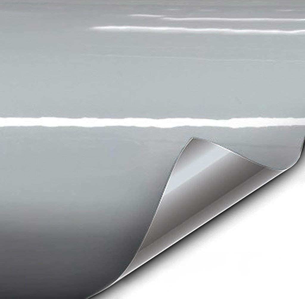 VViViD+ Premium Vinyl Wrap Film (50ft x 5ft, Gloss Nardo Grey)