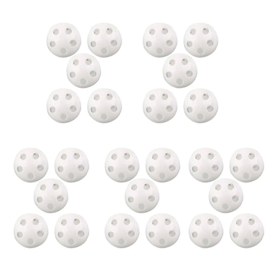 50Pcs Rattle Balls Inserts Rattle Box Repair Doll Noise Maker Noise Maker Insert Toy for Baby Pet Toy Animal Puppet Doll 24mm