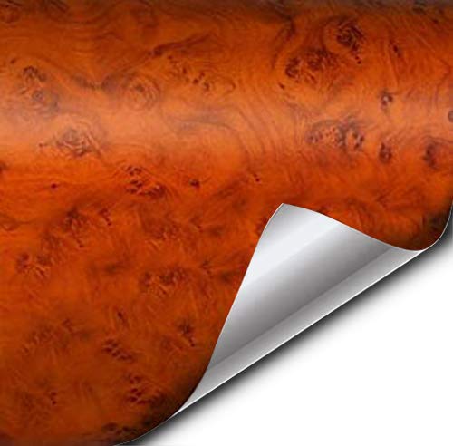VViViD Knotty Rose Wood Grain Architectural Vinyl Wrap Roll (50ft x 48 Inch)