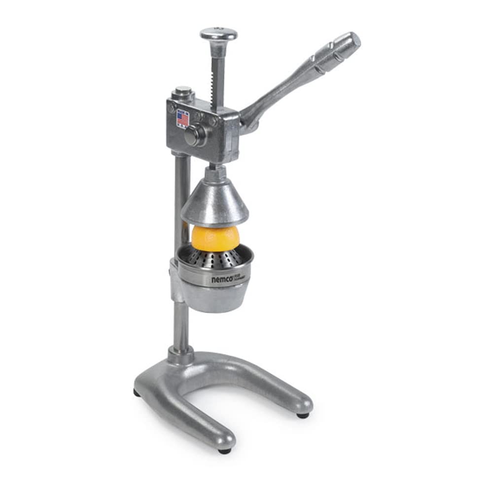Nemco 55850 Manual Heavy-Duty Commercial Easy Citrus Juicer with Ergonomic Handle, NSF