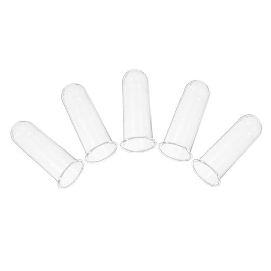Milisten 5pcs Hydroponic Glass Test Tube Vase Set for Indoor Greenery Plant Propagation Containers Small Glass Vases for Water Planting and Urban Garden Decor