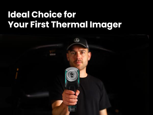 MiLESEEY TR20 Thermal Imaging Camera, 320 x 240 Resolution, 50Hz Refresh Rate, NETD ≤40mk, Portable Handheld Infrared Thermal Imaging Camera with Auto Hot/Cold Spot Tracking