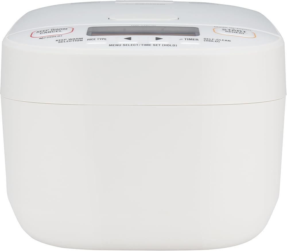 Zojirushi NW-YNC10WA Induction Rice Cooker and Warmer 5.5 Cup, White