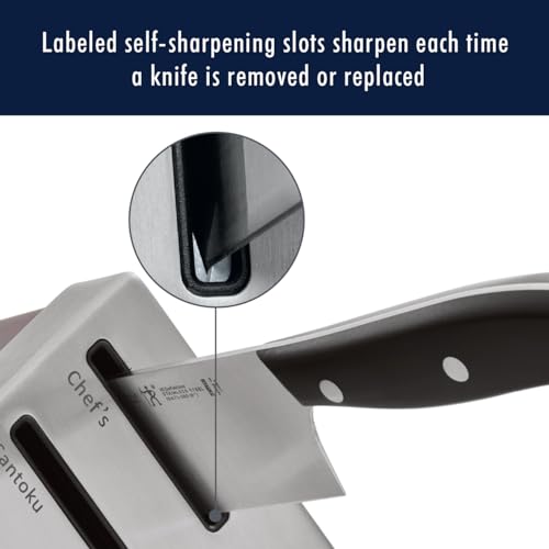 HENCKELS Statement Razor-Sharp 14-Piece Knife Set, German Engineered Knife Informed by over 100 Years of Mastery