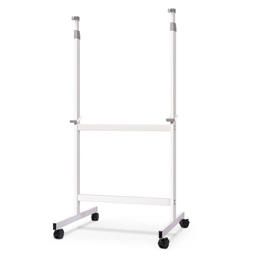 Maxtek Mobile Whiteboard Stand with Wheels, Height Adjustable No Drill Needed Dry Erase Board Easel Stand for Classroom, Office, Home & School, Whiteboard Stand Only
