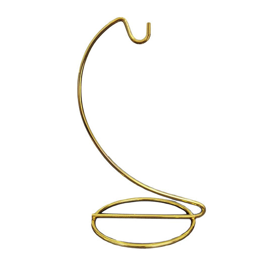 MADOCEGO Ornament Display Stand Hanger,Gold Ornament Party Decoration Holder Air Plant Flower Pot Hanging Terrarium Home Office Decoration