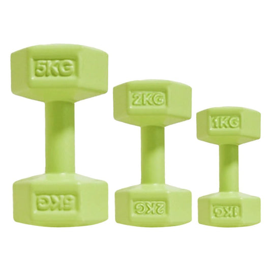 GARVALON Tiny Dumbbells for Mini House Decor 3 Pack Realistic Sports Dumbbell Models for Dollhouse Accessories