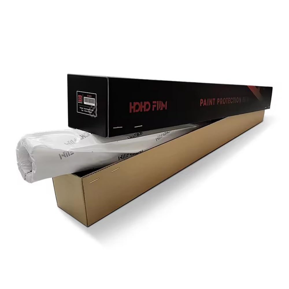 HOHOFILM TPU PPF Hydrophobic Clear Paint Protection Film Self Healing Car Clear Glossy Wrap Film (X7 ECO, 60" x20ft)