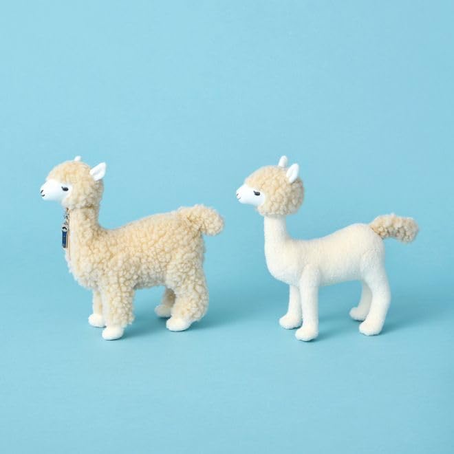 Furvana Alpaca Stuffed Animal, Llama Plush Toy, Cute Alpaca Plushie, Sleeping Pet Buddy, Llama Stuffed Animal Birthday Gifts for Girls, Kids Christmas Small Plush Toy
