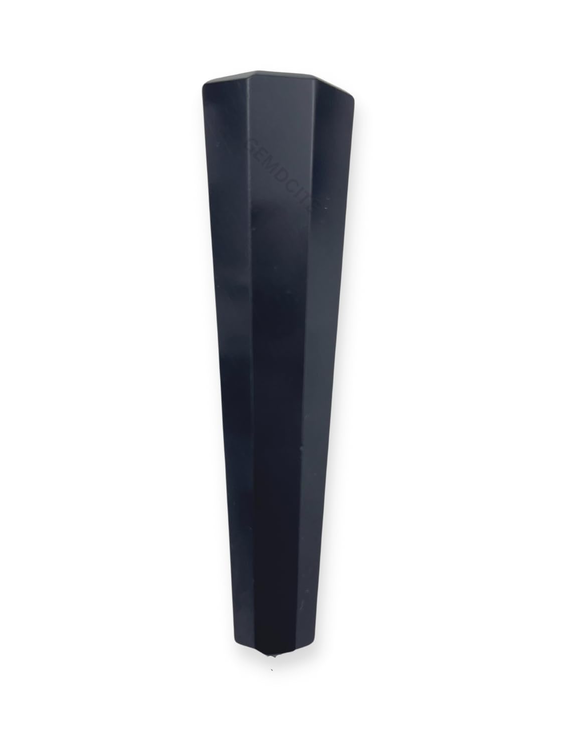 WholesaleGemShop 70 mm (3 Inch) Black Obsidian Gemstones Obelisk Tower Jumbo Facet Aura Rock Crystal Natural Polished Earth Wand Spirit