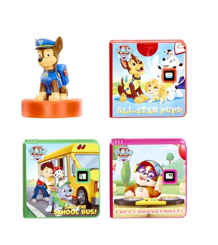 Little Tikes Story Dream Machine PAW Patrol Edition with Headphones, 6 PAW Patrol Stories & 2 Character Figures – Kids Audio Book Player, Toddler Toy Gift Ages 3+ (Amazon Exclusive)