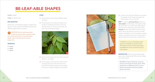 Real Outdoor Science Experiments: 25+ Exciting STEAM Activities for Kids (Real Science Experiments)