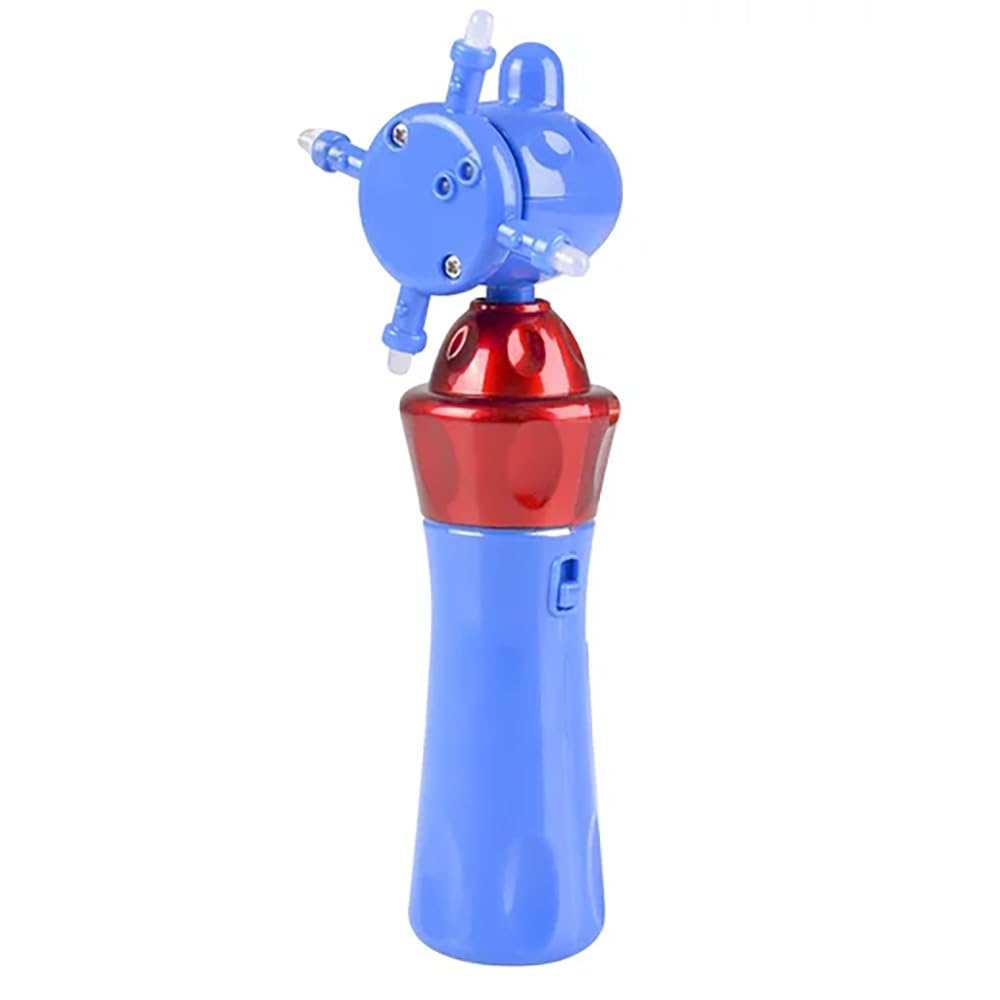 The Dreidel Company Light-Up Orbiter LED Spinning Wand, with Push Button, 7" Inches, Great Gift Idea for Boys, and Girls, Birthday Party Favor, Events, and Gatherings (Single)