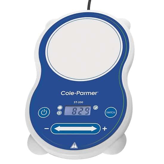 Cole-Parmer ST-200D-UT Ultra-Thin Magnetic Stirrer with Timer, 1L Capacity: 100-240V