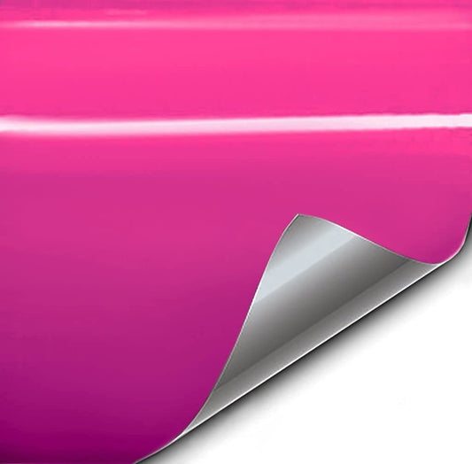 VViViD+ Premium Vinyl Wrap Film (25ft x 5ft, Gloss Muscular Magenta)