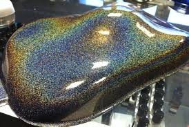 VViViD Gloss Rainbow Black Metallic Sparkle Vinyl Adhesive Wrap (50ft x 5ft)