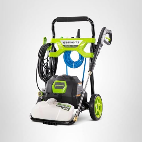 Greenworks 2000 PSI 1.2 GPM Pressure Washer (Open Frame GPW2003) GPW2003
