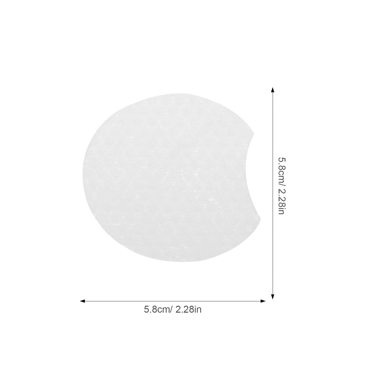 Beavorty 600pcs Pearl Pattern Makeup Remover Cotton Comfortable Cosmetic Pads Cotton Pad Makeup Caboodle Wipes Skin-Friendly Makeup Pads Clean White Travel Non-Woven Mat Non-Woven Fabric