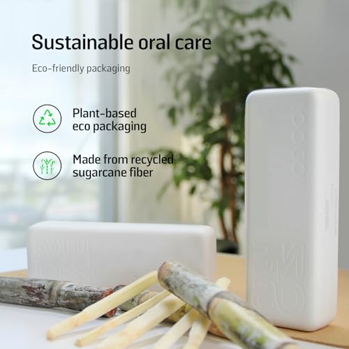 Soocas NEOS II - Electric Toothbrush with Water Flosser, Sonic Electric Toothbrush for Adults, Cordless Water Flosser for Travel, Portable Oral Irrigator, Up to 100% Plaque Removal, Dark Violet