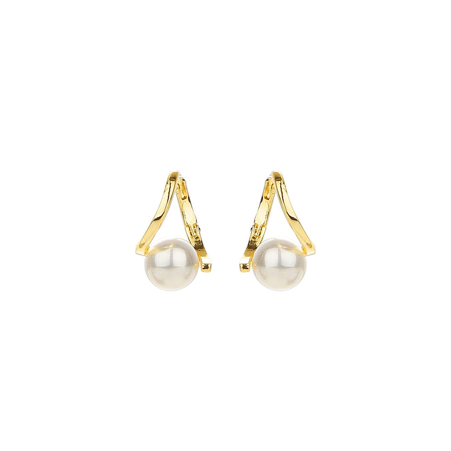 Halolux Lymphvity Germanium Earring for Women Lymphatic Drainage Earring CZ Zircon Acupressure Earrings Atheniz Lymphatic Earrings Dainty Jewelry Gifts (White)