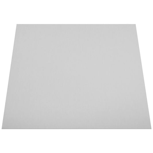 430 Stainless Steel Sheet Metal 12" x 12" x 1/32" Inch Metal Plates for Magnetic Mount Board Wall 20GA(0.80MM) 430 Stainless Steel Shim Stock Plates Metal Sheets for Crafting, Kitchen DIY, Office