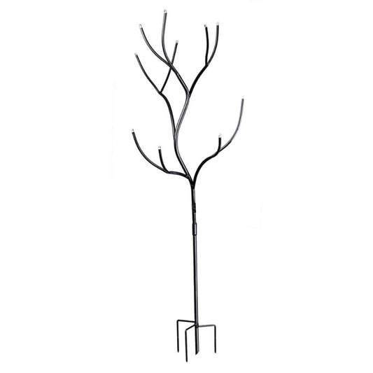 Evergreen Garden Glass Bottle Tree, Metal Bottle Trees for Garden Outside, Decorative Bottles Holder for Outdoor Wedding Christmas Party Decoration (Bottles Sold Separately)