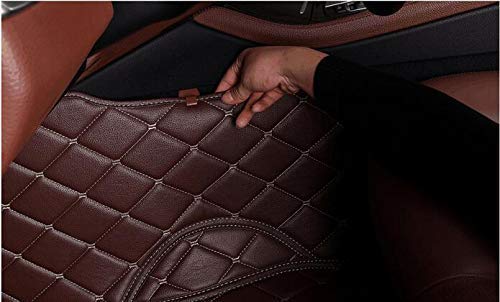 Worth-Mats for Infiniti Q50 Floor Mats - All Weather, Large Coverage, Heavy Duty Full Set Floor Liner, Custom Fits Car Mats (Black with Black Stitching)